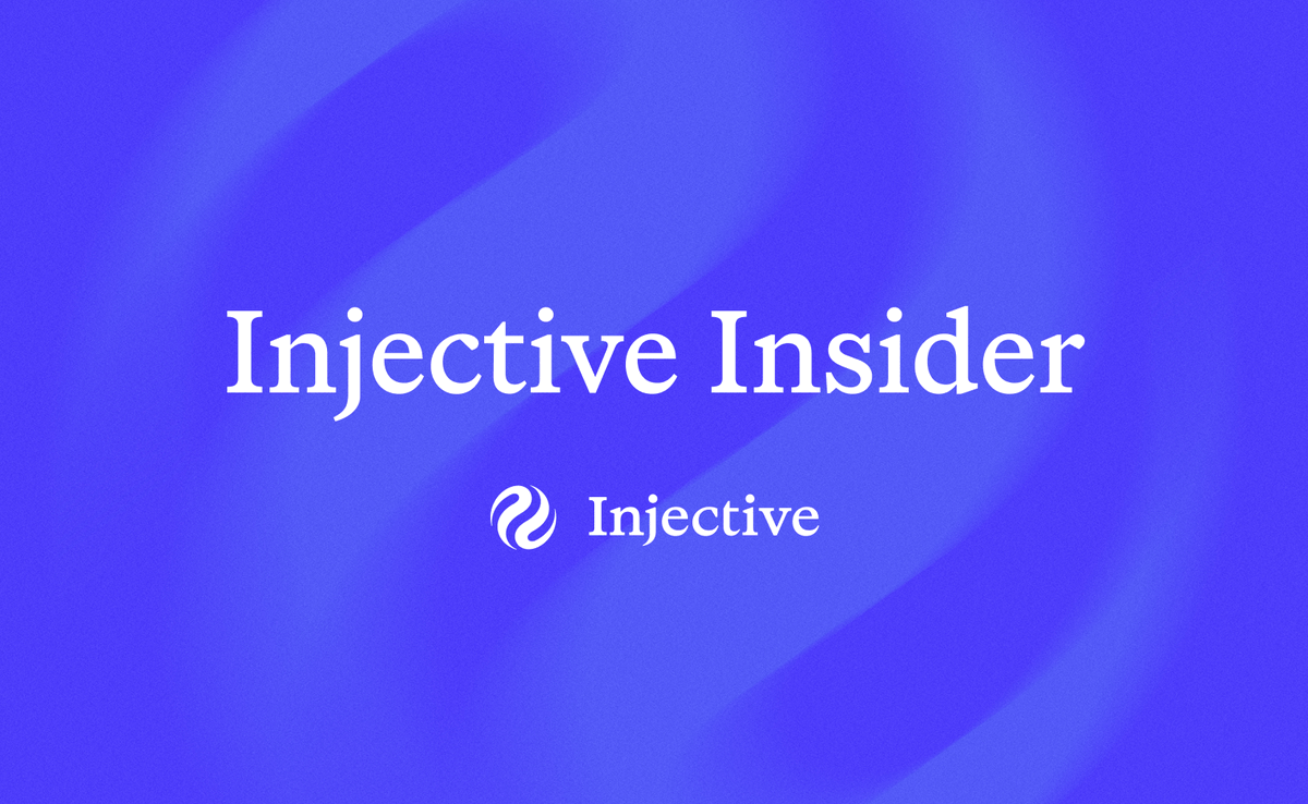 Ninjas keep shipping and this week was no different. Injective continues to prove itself as the #1 platform for trading stocks onchain.🥷

The future of finance is here and it’s being built on Injective.

Highlights from the week 🧵