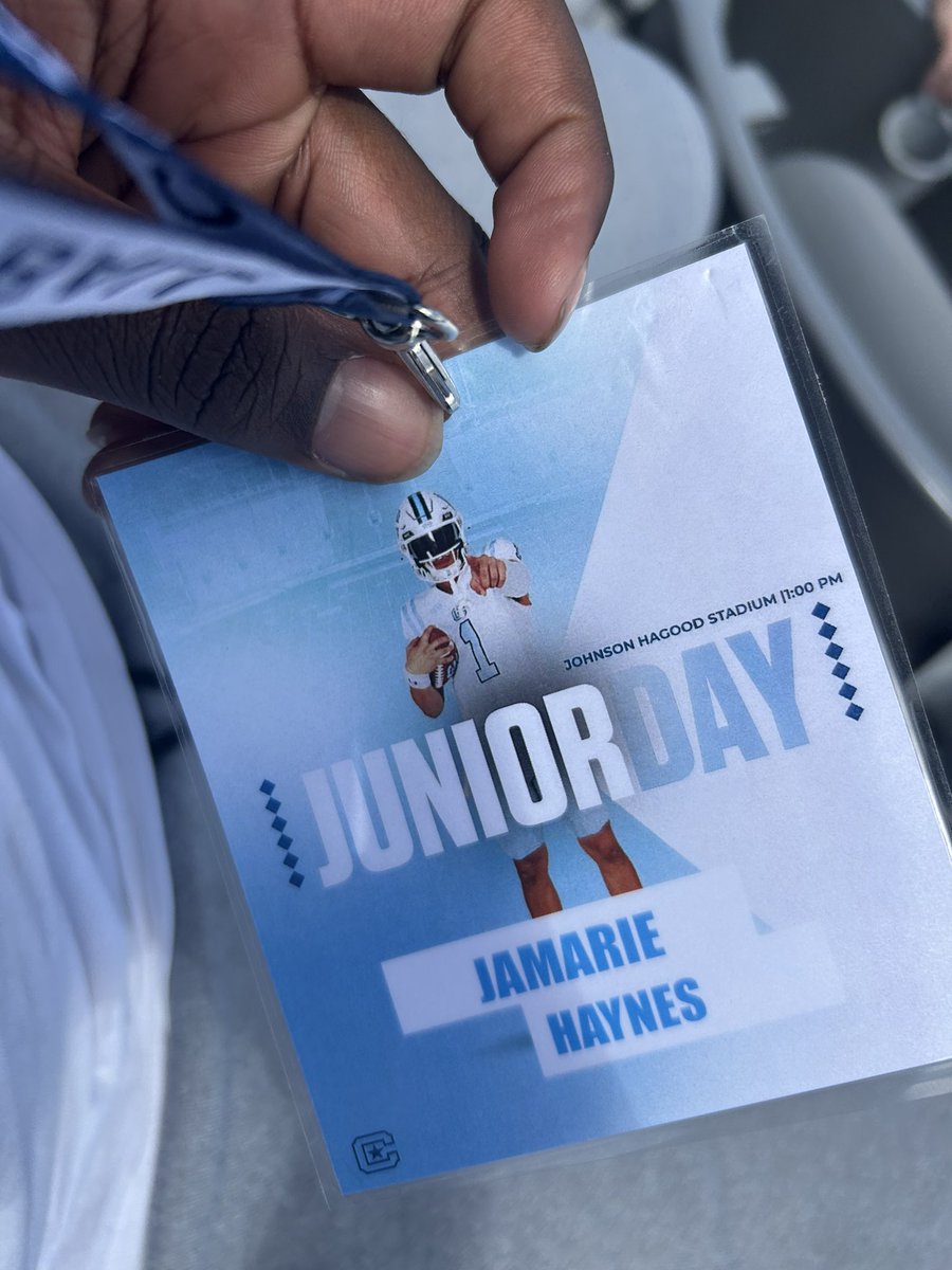 Jamarie Haynes (@jamariehaynes) on Twitter photo Had a great today for my third time back at the the citadel thank u <a href="/KoachDrayton/">Maurice Drayton</a> <a href="/CoachRAPinilla/">TweetMasterP</a> <a href="/CitadelFootball/">The Citadel Football</a> ready to build a relationship Had a great today for my third time back at the the citadel thank u <a href="/KoachDrayton/">Maurice Drayton</a> <a href="/CoachRAPinilla/">TweetMasterP</a> <a href="/CitadelFootball/">The Citadel Football</a> ready to build a relationship