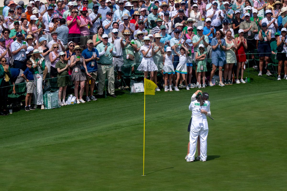TheMasters's tweet photo. Carla Bernat Escuder is the fifth Spaniard to win at Augusta National. #ANWAgolf https://t.co/4ERfAkF60r