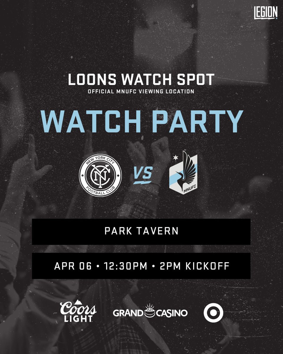 Make away games feel just like home - head to this week's official Loons Watch Spot for music, giveaways, deals, and more.

RSVP » utd.mn/3E4UeKw