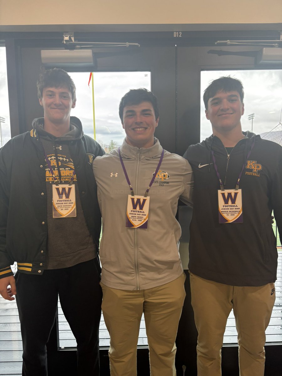 Brodie McDonald (@brodiemcd24) on Twitter photo Had a great time at Williams junior day with fellow teammates <a href="/NateC2026/">Nate Crisci</a> and <a href="/Zack_Geb/">Zachary Gebhard</a> . Thank you <a href="/CoachHennessey/">Nick Hennessey</a> and <a href="/WilliamsEphsFB/">Williams Football</a> for having us. Had a great time at Williams junior day with fellow teammates <a href="/NateC2026/">Nate Crisci</a> and <a href="/Zack_Geb/">Zachary Gebhard</a> . Thank you <a href="/CoachHennessey/">Nick Hennessey</a> and <a href="/WilliamsEphsFB/">Williams Football</a> for having us.