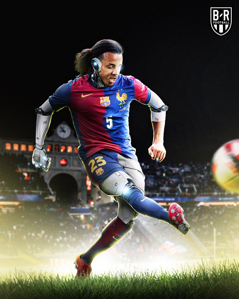 Jules Koundé is playing his 100th game in a row for club and country 🤖