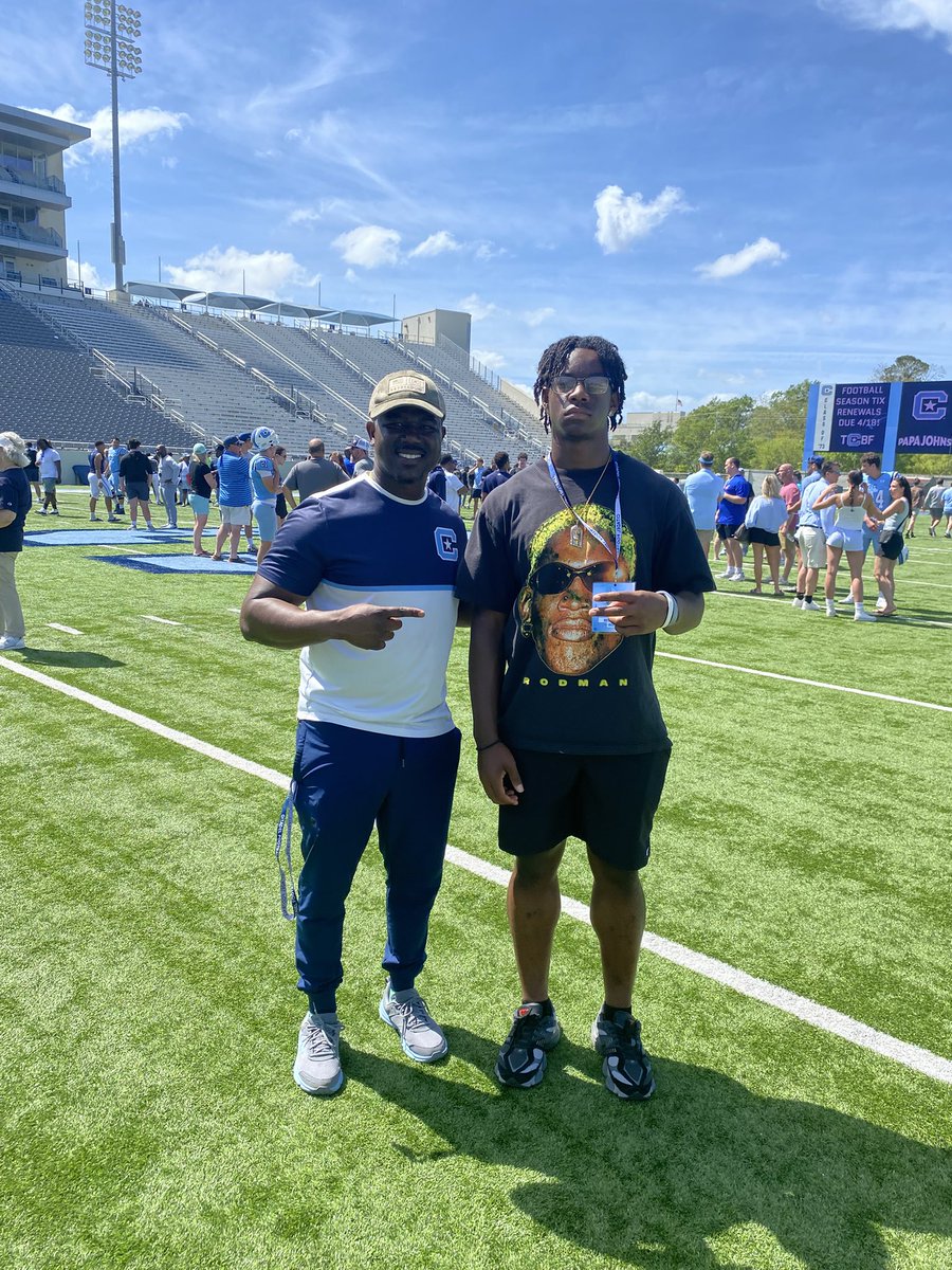 Messiah Dela Jackson QB 2026 (@7messiahjackson) on Twitter photo Had a great time today at the Citadel, cant wait to see y’all again during spring practice! <a href="/CitadelFootball/">The Citadel Football</a> <a href="/JacksonEskierka/">Jackson Eskierka</a> <a href="/CoachLamarOwens/">Lamar Owens</a> <a href="/SFBruinFootball/">South Florence Football</a> Had a great time today at the Citadel, cant wait to see y’all again during spring practice! <a href="/CitadelFootball/">The Citadel Football</a> <a href="/JacksonEskierka/">Jackson Eskierka</a> <a href="/CoachLamarOwens/">Lamar Owens</a> <a href="/SFBruinFootball/">South Florence Football</a>