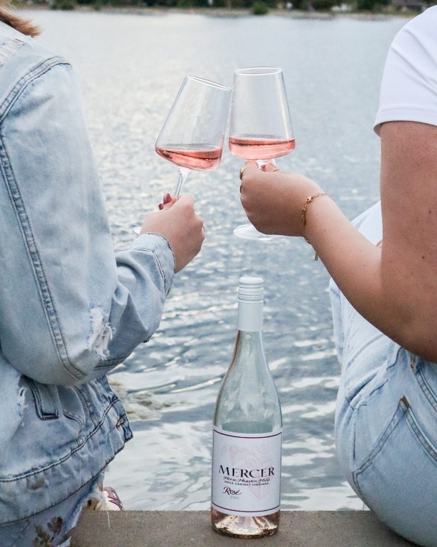 #Spring in #Washington hits different — wildflowers in bloom, that first warm breeze &amp; a glass of crisp #rosé in hand. 
Rosé weather is coming (or for some of you, has arrived). Sip, relax &amp; soak up those #WAwine views — we’ve got a bottle waiting for you.