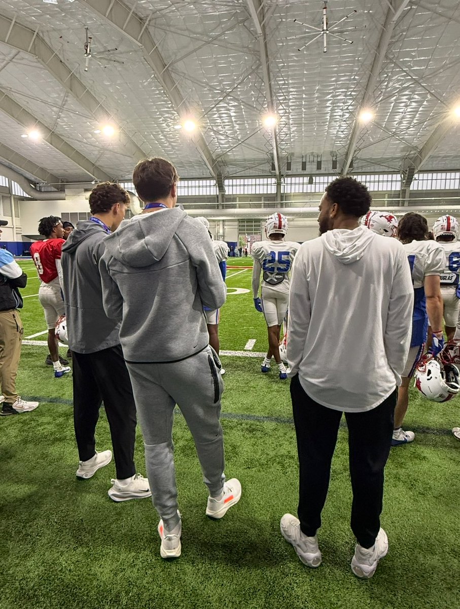 JP Peace (@jppeace08) on Twitter photo Thank you <a href="/SMUFB/">SMU Football</a> for having me at spring practice!
<a href="/CoachMoCrum/">Maurice C. Crum Jr.</a>
<a href="/CoachHun_SMU/">Rickey Hunley Jr</a> <a href="/coachsymons/">Scott Symons</a> <a href="/CooperWitten_/">Cooper Witten</a> Thank you <a href="/SMUFB/">SMU Football</a> for having me at spring practice!
<a href="/CoachMoCrum/">Maurice C. Crum Jr.</a>
<a href="/CoachHun_SMU/">Rickey Hunley Jr</a> <a href="/coachsymons/">Scott Symons</a> <a href="/CooperWitten_/">Cooper Witten</a>