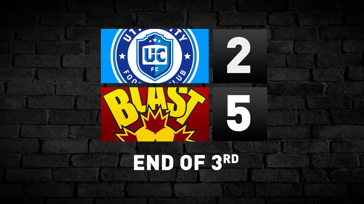 END OF THE 3RD:

Utica City FC: 2 (17 SOG)
Baltimore: 5 (14 SOG)