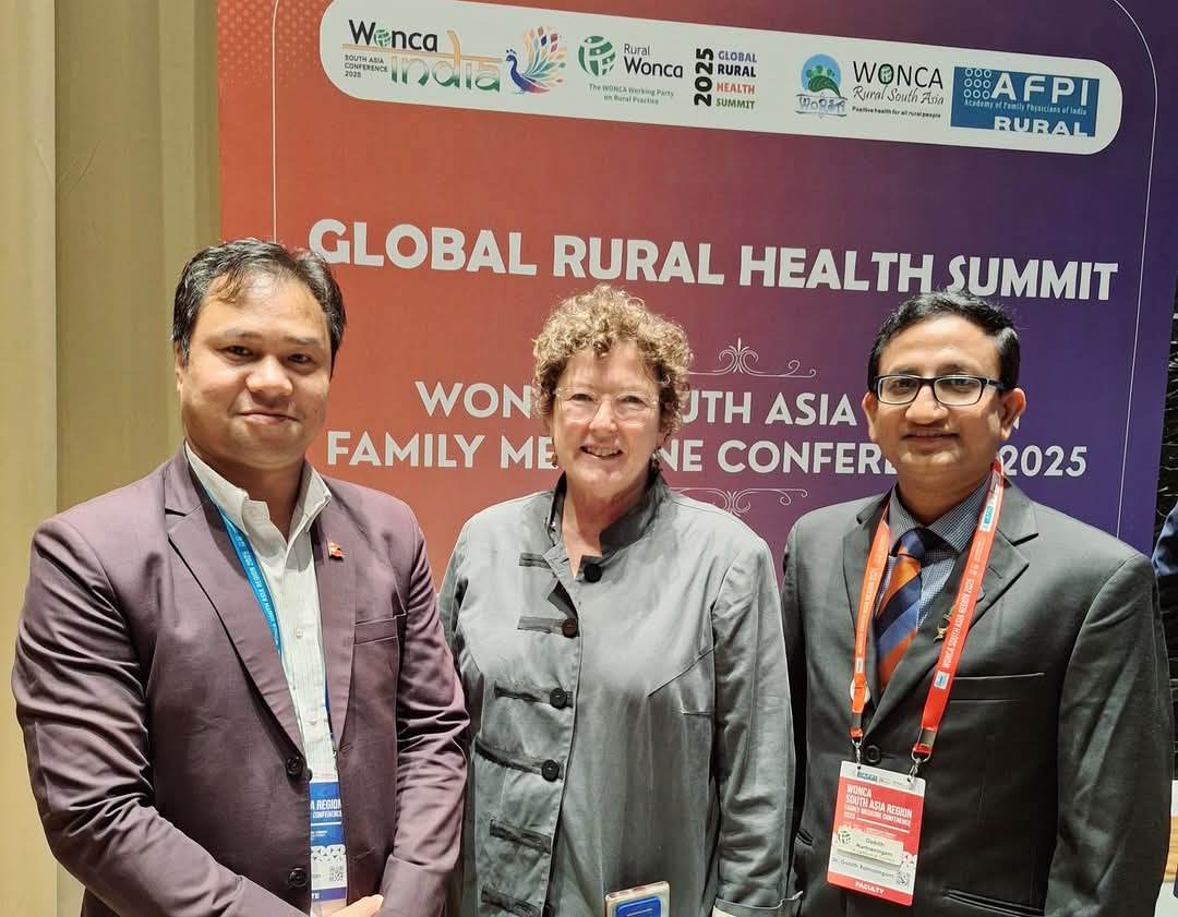 Honored to be elected as Co-Chair of Wonca Rural South Asia (WoRSA),alongside my co-chair,Dr. Bikash &amp; proud to stand with <a href="/WoncaWorld/">WONCA</a> President, Prof. Karen Flegg.
A heartfelt thanks to <a href="/DrPratyush/">Pratyush kumar</a> for your unwavering leadership,dedication in bringing <a href="/WoRSAcares/">WoRSA</a> to new heights