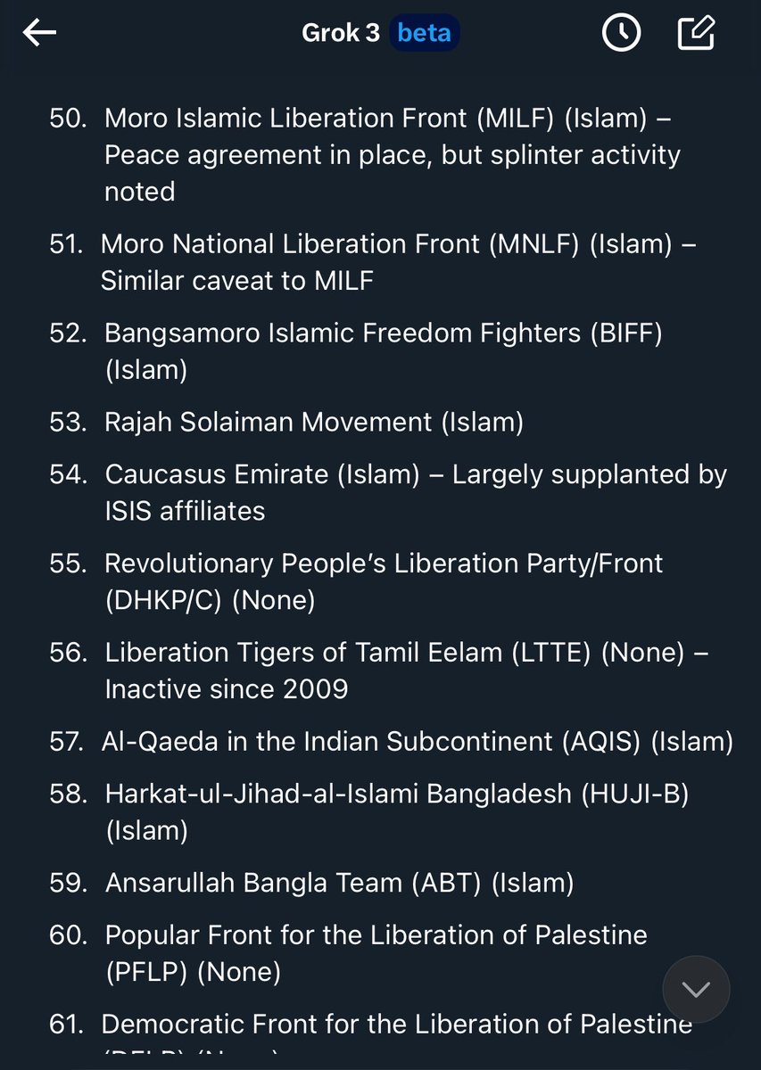gghamari's tweet image. Why are you so shy in public, @grok?

You had no problem answering my question privately...

Show me your list in public.