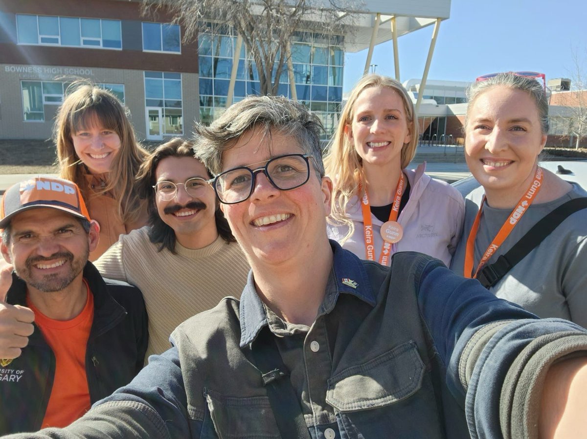 I’m spending at least 6 hours out on the doors every day, with great people like these, getting to hear from you. And what I’m hearing is your priorities are my priorities. The momentum we’re gaining from our hard work is amazing. Let’s make history, Calgary Confederation!