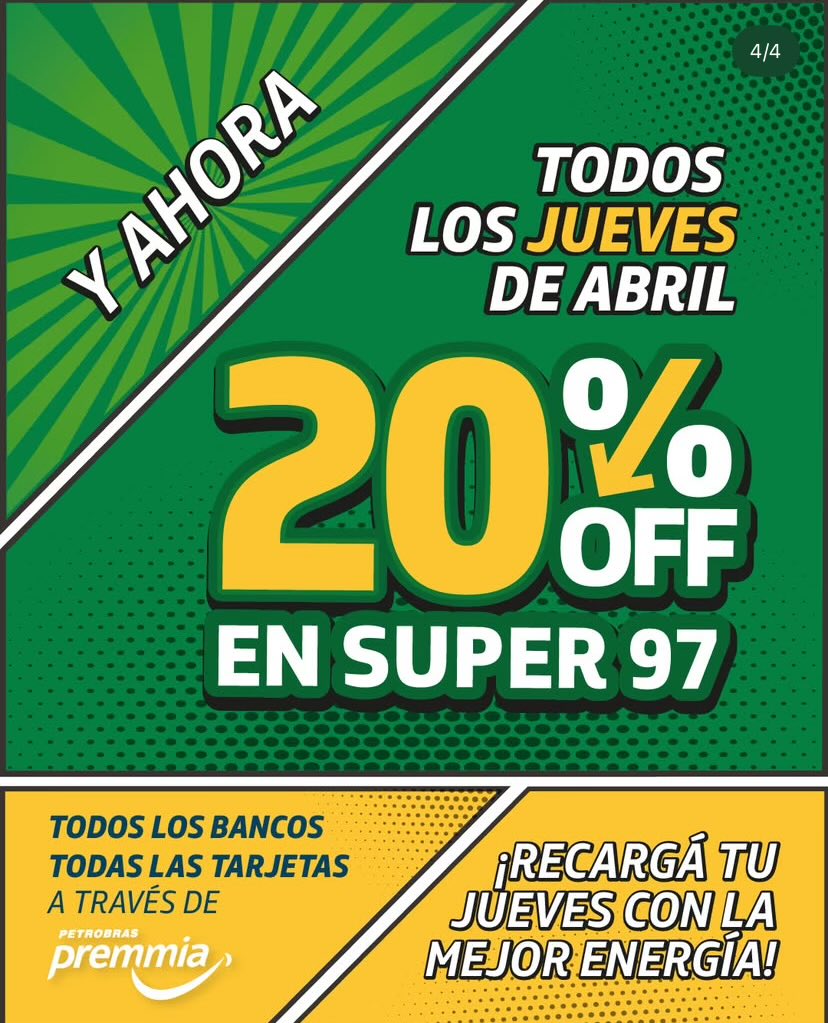Che, vengo a darles un hack ahorrativo para combus. Este mes, todos los jueves Petrobras tiene 20% de desc. pagando con su App PREMMIA. 

A eso se le puede sumar el reintegro de UENO y podes ahorrarte hasta 60% dependiendo de tu nivel. <a href="/SraAhorro/">Sra.Ahorro</a>