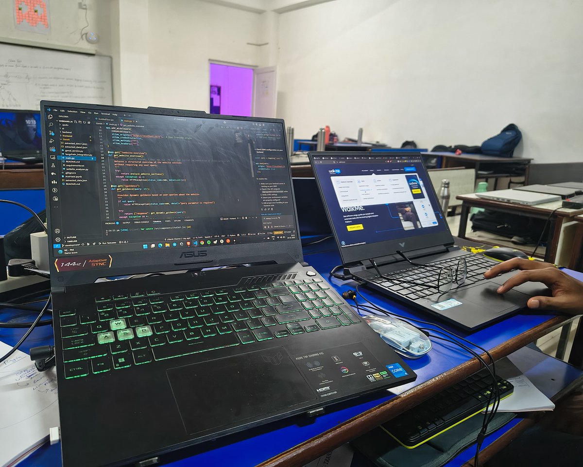 amansoni0713's tweet image. At Acehack 4.0, Team Tech Tribe built Onboard AI- an interactive onboarding and navigation assistant to enhance user experience in modern web apps.
Did we win? No
Did we learn, build, and vibe with awesome devs? Hell yes
Now onto making it even better... ig
#Hackathon #AceHack4