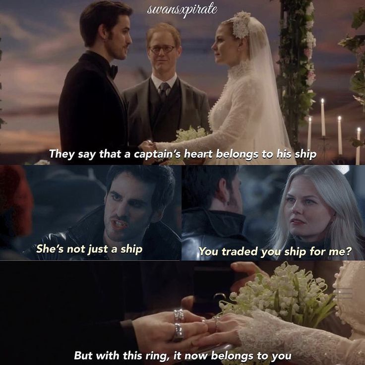 Daily #CaptainSwan appreciation post. #OnceUponaTime (credit swansxpirate)
