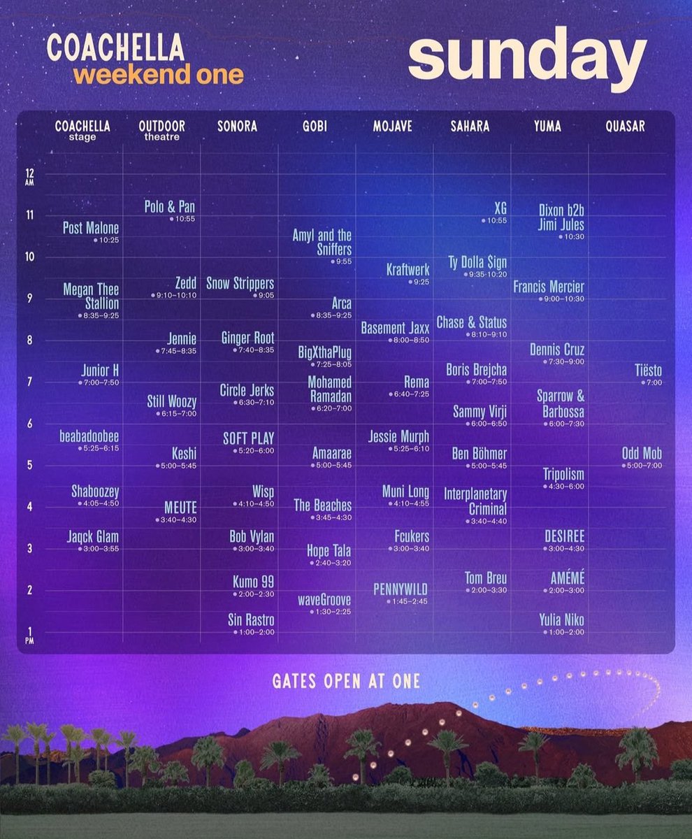 XGOfficial_'s tweet image. Are You Ready?👽
#Coachella is coming soon!

#CoachellaOnYouTube
youtube.com/live/afO7r8TQT…

@coachella @YouTube
#XG #XGALX