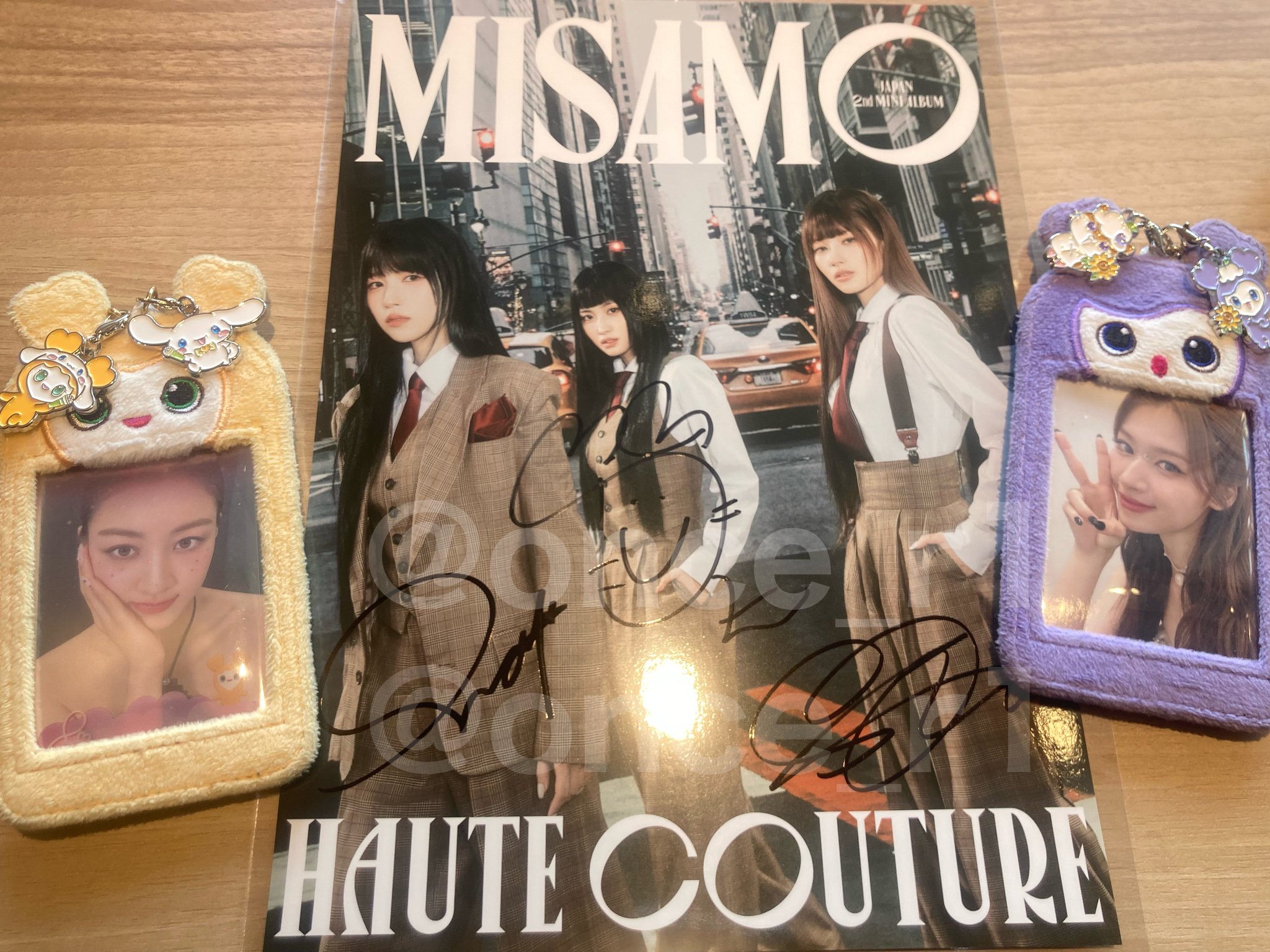 MISAMO HAUTE COUTURE 全員サイン サイン会 リリイベ