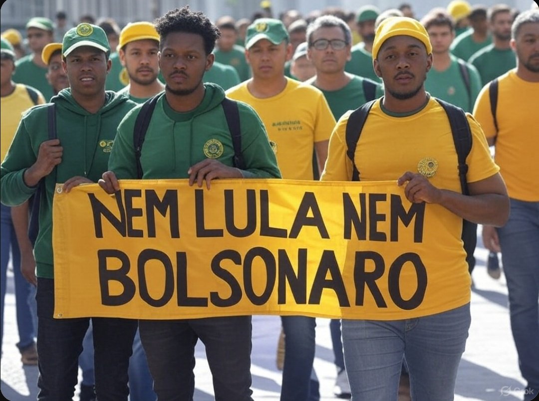 Seja sincero, a frase deste cartaz faz algum sentido pra você? O que você pensa à respeito da atual polarização política em nosso país?