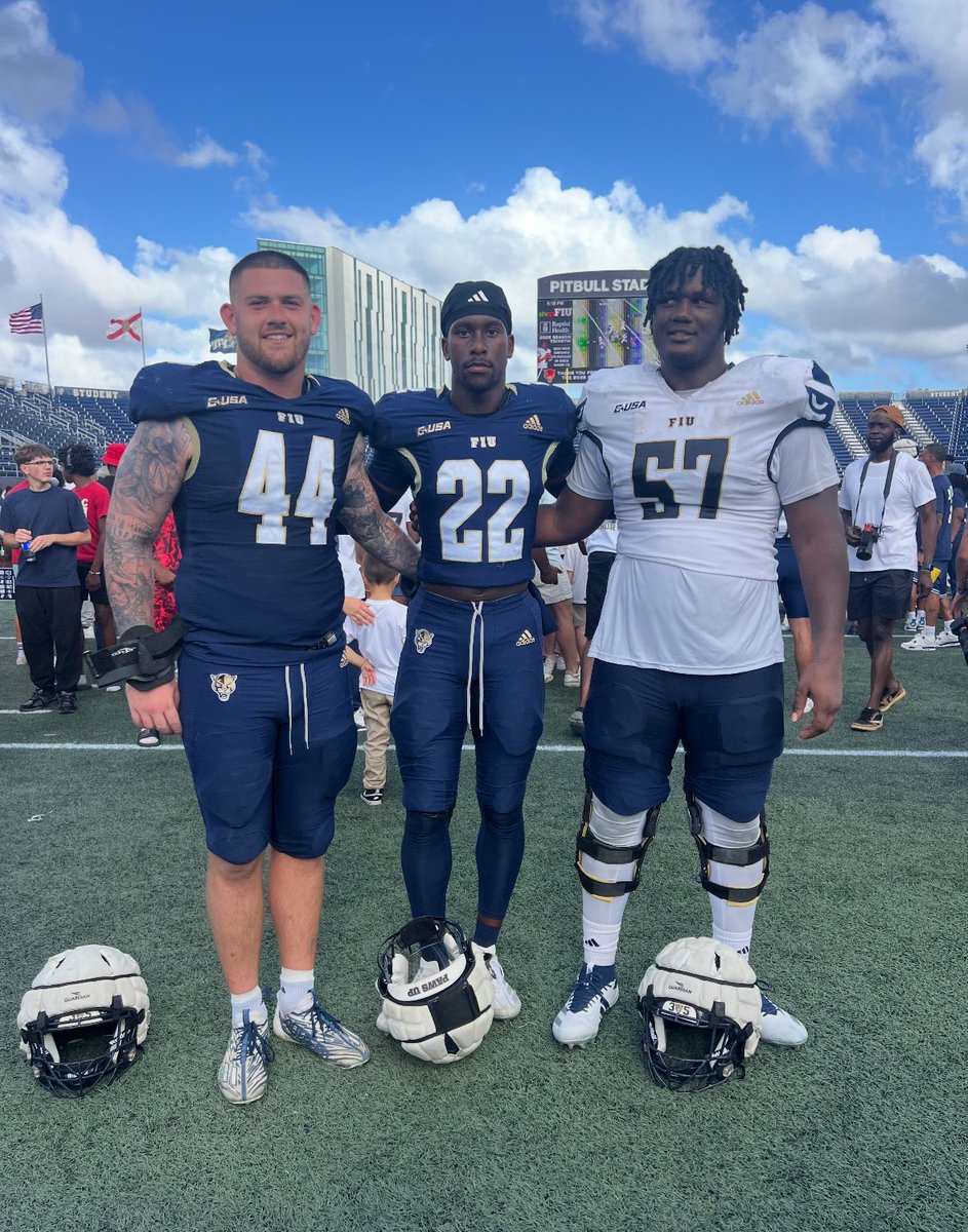 ⚡️TITAN BORN! TITAN BRED!⚡️ (@wearetcoast) on Twitter photo Great Spring game by former TCH Alumni and current <a href="/FIUFootball/">FIU Football</a> panthers!!
<a href="/keegandavis44/">Keegan Davis</a> <a href="/shamirsterlin1/">Shamir “Juice” Sterlin💯</a> <a href="/Ksaffold1205/">Knajee “KJ” Saffold</a> Great Spring game by former TCH Alumni and current <a href="/FIUFootball/">FIU Football</a> panthers!!
<a href="/keegandavis44/">Keegan Davis</a> <a href="/shamirsterlin1/">Shamir “Juice” Sterlin💯</a> <a href="/Ksaffold1205/">Knajee “KJ” Saffold</a>