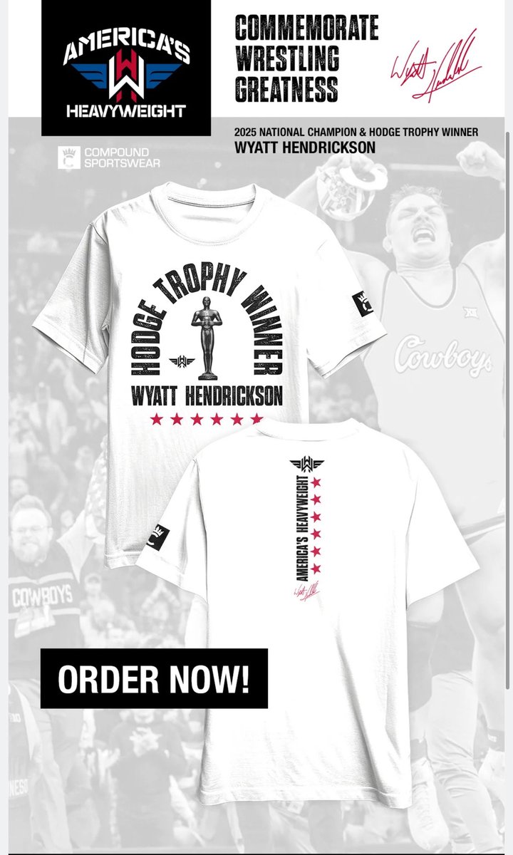 New Wyatt Hendrickson Hodge shirt just dropped 👀 

Link: cmpsportswear.chipply.com/americashw/sto…