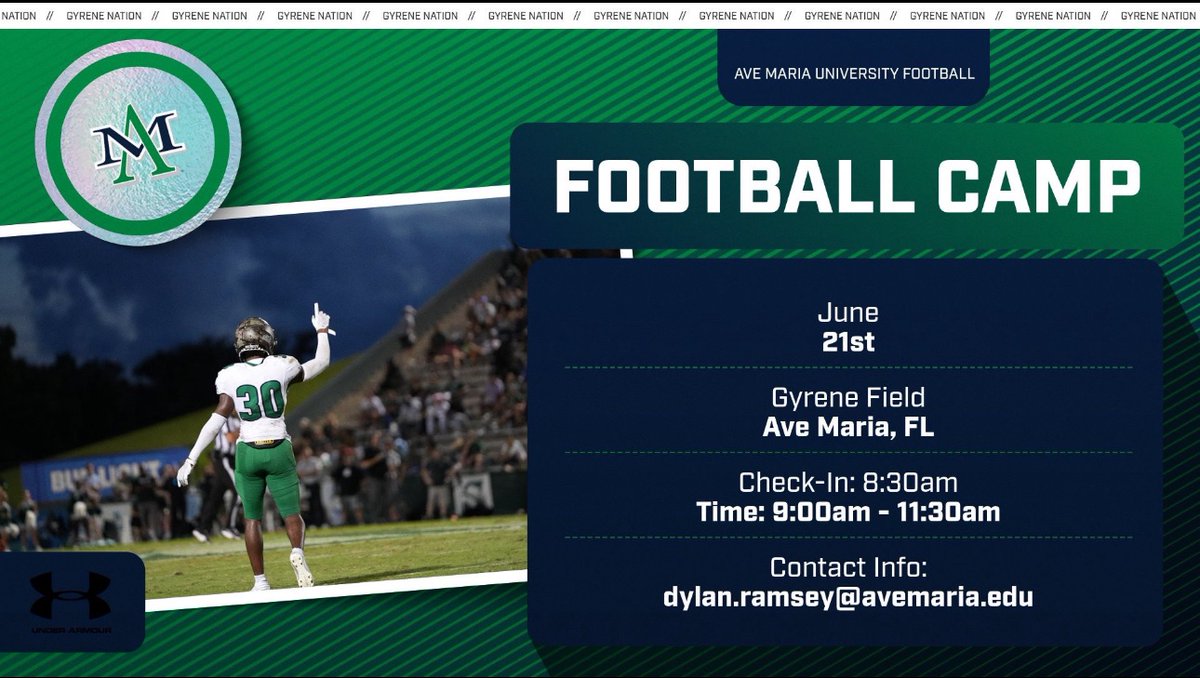 Jayden Jones (@jaydena_jones) on Twitter photo Thank <a href="/CoachVanHeusen/">Eric VanHeusen</a> & <a href="/CoachRamsey319/">Dylan Ramsey</a> for the Ave Maria Football Camp invite. I appreciate it. <a href="/JoePattersonAMU/">Joe Patterson</a> <a href="/GyreneFootball/">Ave Maria Football</a> <a href="/coachrodneywebb/">Rodney Webb</a> <a href="/HeathHawksFb/">Heath Hawks Football</a> <a href="/CoachScarter/">Shannon Carter</a> #WTD #SOUTHSIDE Thank <a href="/CoachVanHeusen/">Eric VanHeusen</a> & <a href="/CoachRamsey319/">Dylan Ramsey</a> for the Ave Maria Football Camp invite. I appreciate it. <a href="/JoePattersonAMU/">Joe Patterson</a> <a href="/GyreneFootball/">Ave Maria Football</a> <a href="/coachrodneywebb/">Rodney Webb</a> <a href="/HeathHawksFb/">Heath Hawks Football</a> <a href="/CoachScarter/">Shannon Carter</a> #WTD #SOUTHSIDE