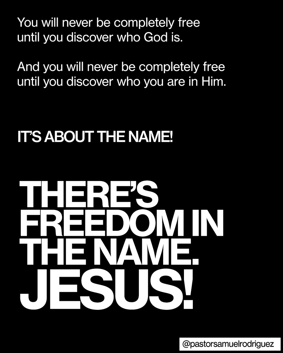 nhclc's tweet photo. There’s a name that breaks chains.
There’s a name that gives life.
That name is Jesus.
#PowerInTheName #JesusSaves #FaithThatFrees #sharefaith #sharejesus #Jesus #Godisgood https://t.co/pFwJp60ftQ