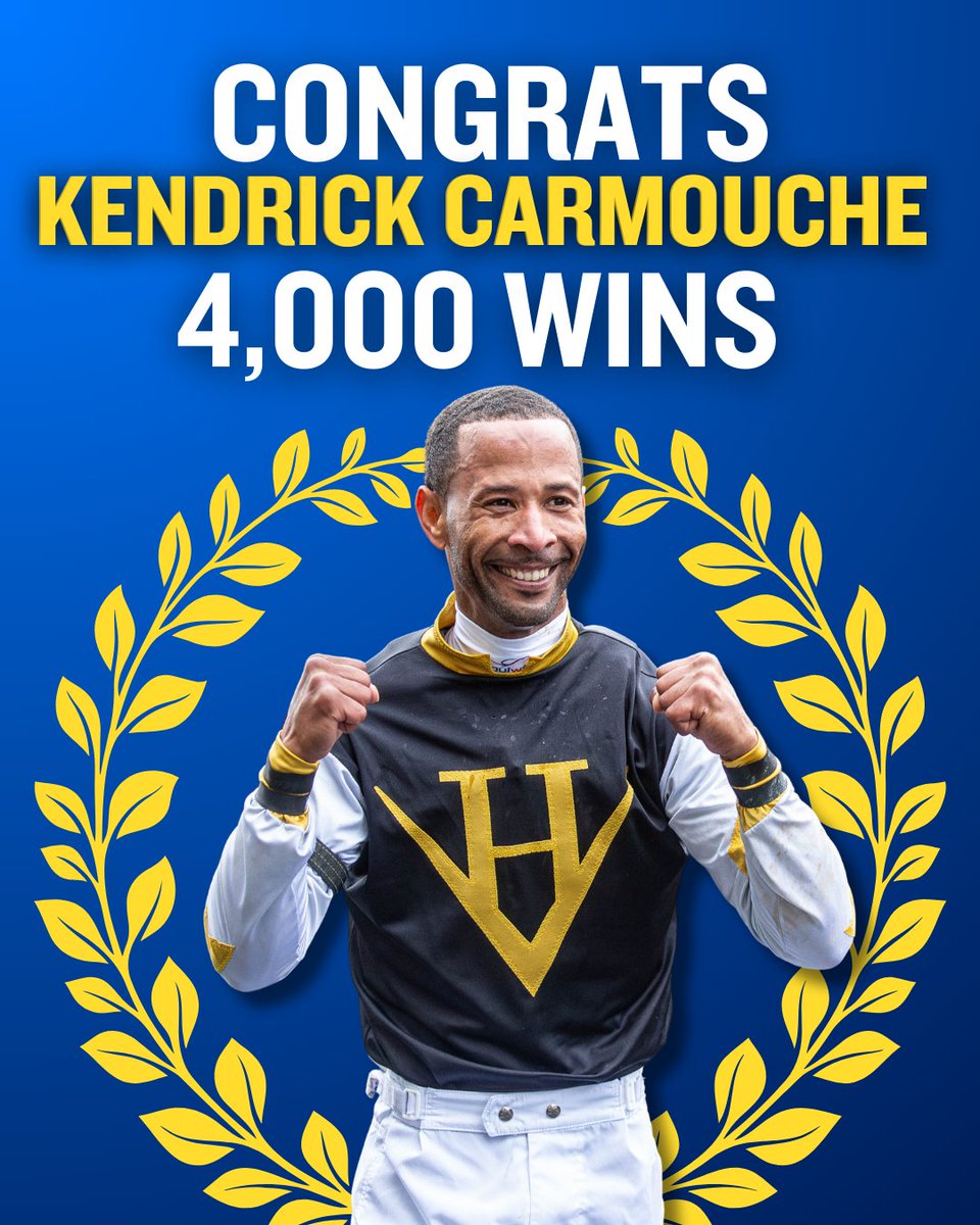 Congratulations to <a href="/KendrickCarmou1/">Kendrick Carmouche</a> on win #4,000!!