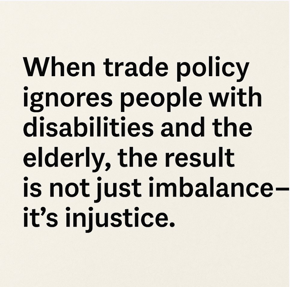 Trade doesn’t just shift markets. It shifts lives.

Especially for those the system forgets: people with disabilities and the elderly.

As a paraplegic and diabetic, I see the cost every month.

#TradeJustice #DisabilityRights #GlobalHealth #JustTransition #Indonesia