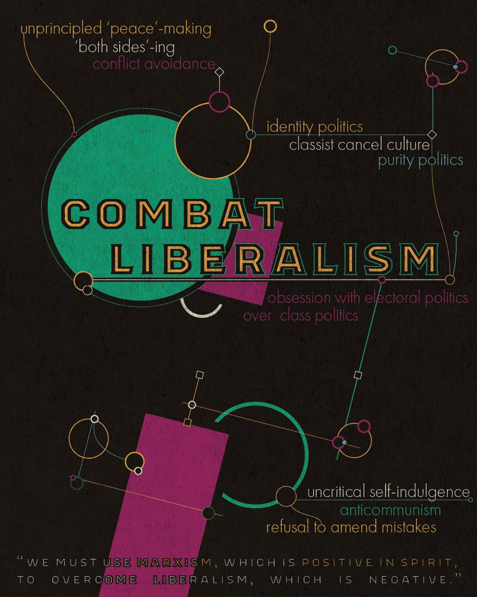 Combat liberalism. Build worker power.