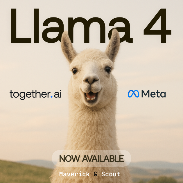 Together AI on X: 'We're thrilled to announce the launch of Llama ...