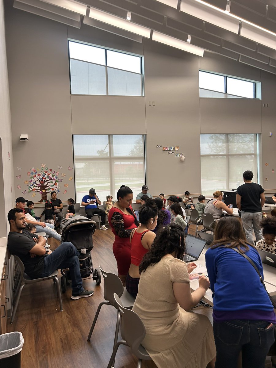 Wow! What a great turn out <a href="/Martinez_ELC/">Martinez ELC</a> PreK Registration event today. 🎉 Still need to register your 4 year old <a href="/AliefISD/">Alief ISD</a> ? We’ll be hosting another event at our ELC’ on 4/26. Stay tuned for more.🤗