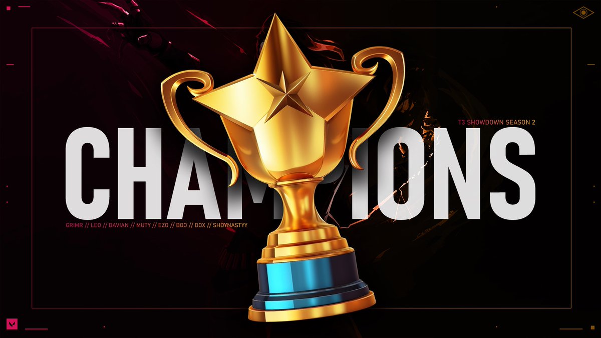 Conquering Empire, a new era begins. 

Congratulations to our boys for an amazing win in <a href="/Retake_Prod/">Retake Productions</a> T3 Showdown.

🏆<a href="/GrimReaper874/">TNX GrimR</a>
🏆@_BangtK_
🏆<a href="/mUTy321/">TNX mUty</a>
🏆<a href="/Leosleeps_/">Leo</a>
🏆<a href="/BavianOVG/">Bavian</a>
🏆<a href="/Boo30Val/">Boo30</a> 
🏆<a href="/fps_dox/">dox</a> (s)
🏆<a href="/ShDynastyy/">ShDynastyy</a> (s)