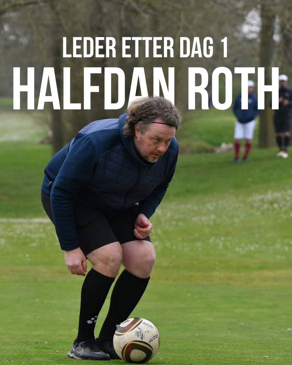 🇳🇴 Dag en i Fredrikstad er ferdig ⛳️

Lang dag med 36 spilte hull er ferdig og best av de alle var Halfdan Roth. 
I morgen skal alt avgjøres og første flight går ut kl 10:00. 

1. Halfdan -18
2. Magne Løvø -16
2. Stein Tengs Arnestad -16

📱 fifg.bluegolf.com/bluegolf/fifg2…