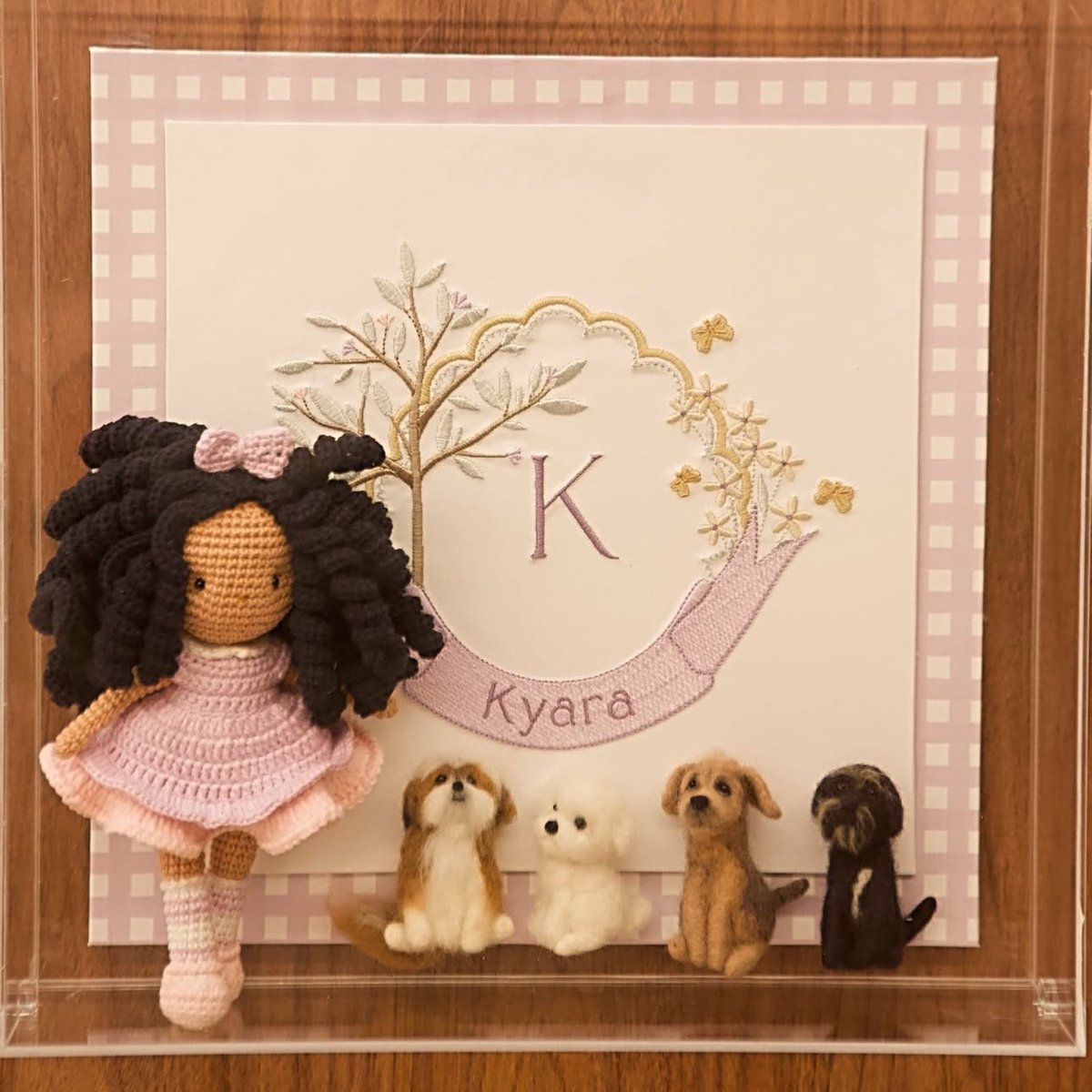 Kyara chegou! Estamos bem, gratidão por todo o carinho e pelas preces 💜🙏🏾
