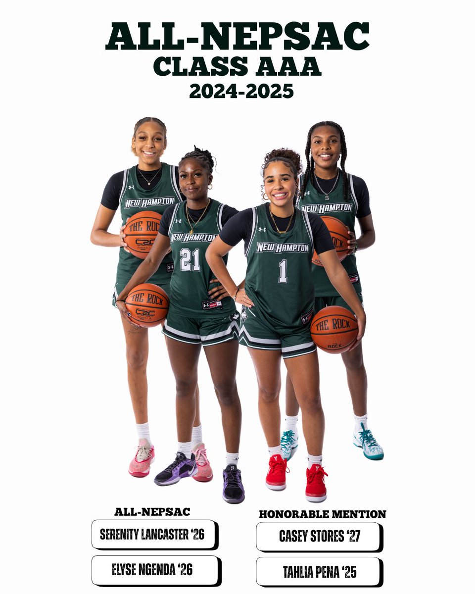 Women's Basketball | New Hampton School (@newhamptonwbb) on Twitter photo Congratulations to this group on their All-NEPSAC honors!
All-NEPSAC
<a href="/serenlancaster5/">Serenity Lancaster</a>, <a href="/ElyseNgenda/">elyse ngenda</a>
All-NEPSAC Honorable Mention
<a href="/CaseyStores30/">Casey Stores</a>, <a href="/TahliaPena2/">Tahlia Pena</a> Congratulations to this group on their All-NEPSAC honors!
All-NEPSAC
<a href="/serenlancaster5/">Serenity Lancaster</a>, <a href="/ElyseNgenda/">elyse ngenda</a>
All-NEPSAC Honorable Mention
<a href="/CaseyStores30/">Casey Stores</a>, <a href="/TahliaPena2/">Tahlia Pena</a>