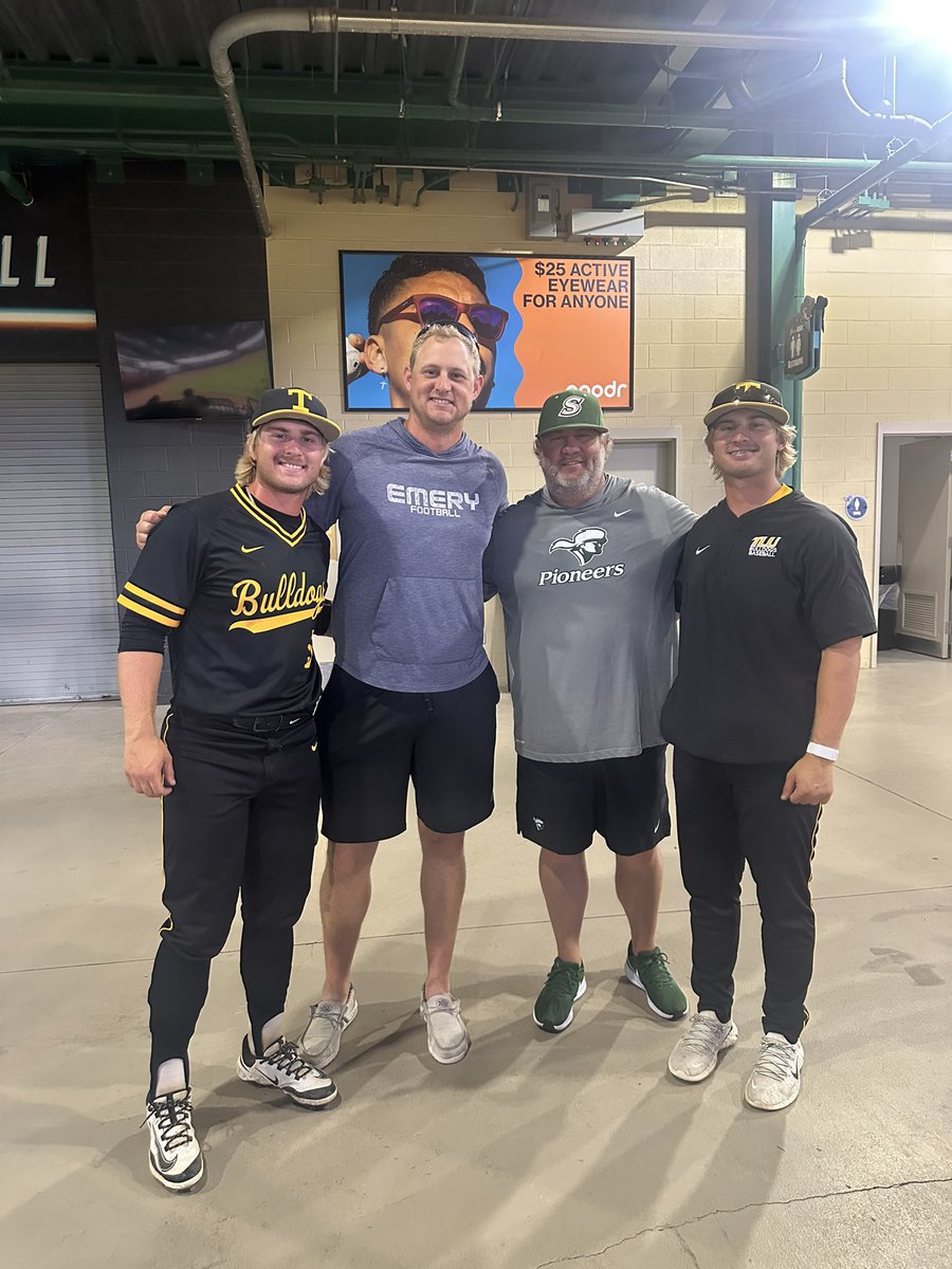 Great to see my guy, <a href="/CoachMacHTX/">Otis Mcalhany</a> out to support his former players. Started coaching <a href="/THelpenstill/">Tyler Helpenstill</a> and <a href="/Money_Man__44/">Garrett Helpenstill</a> at 13 years old and remains their biggest supporters even now in college. Forever relationships built thru ⚾️.