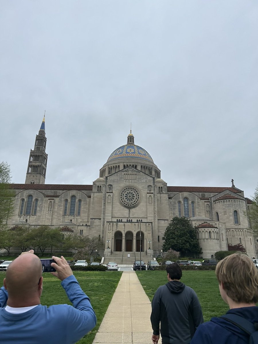 james_reyer1's tweet image. I had a great visit @CatholicU_FB. I loved learning about the program and school. Excited to be back on campus soon! @CoachMikeGut @Coach_PinkHat @Coach_Coles74 @j_chupella
