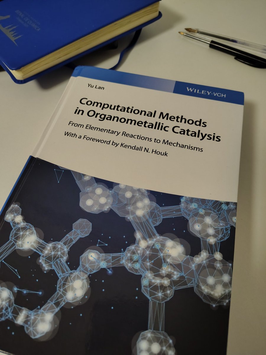 A pleasant and instructive reading before going to sleep 🤓

#chemistry #book #Science #catalysis #compchem