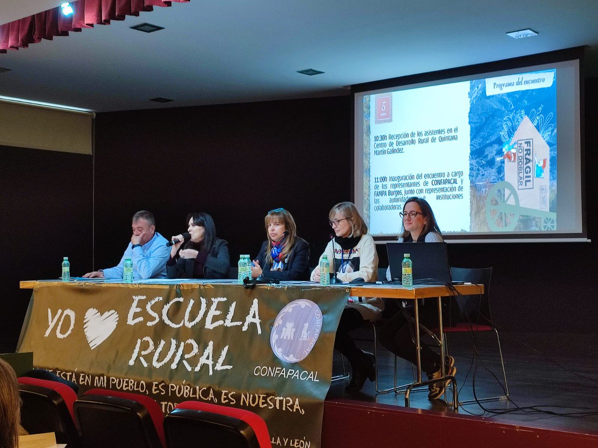 Este año. el  encuentro anual en defensa de la escuela rural organizado por <a href="/confapacal/">Confapacal</a>  se celebra en Burgos, en Quintana Martín Galíndez💚. ¡Bienvenidos a nuestra provincia!