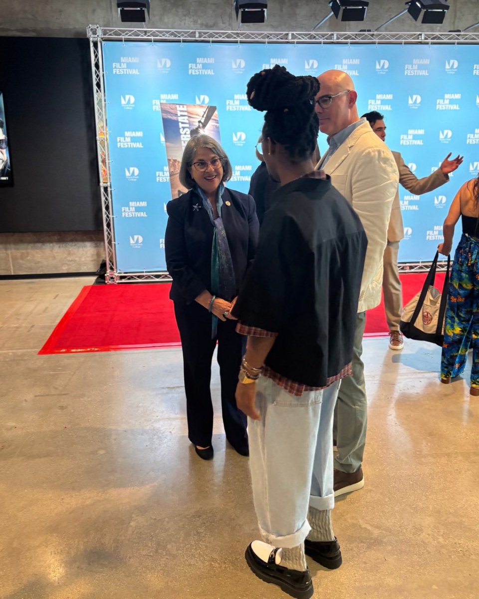 Daniella Levine Cava (@mayordaniella) on Twitter photo It's such a joy to celebrate 42 marvelous years of the <a href="/MiamiFilmFest/">Miami Film Festival</a>! This fantastic event provides a global stage for the most brilliant emerging and seasoned filmmakers right in #OurCounty! 🎥🌟🎉 It's such a joy to celebrate 42 marvelous years of the <a href="/MiamiFilmFest/">Miami Film Festival</a>! This fantastic event provides a global stage for the most brilliant emerging and seasoned filmmakers right in #OurCounty! 🎥🌟🎉