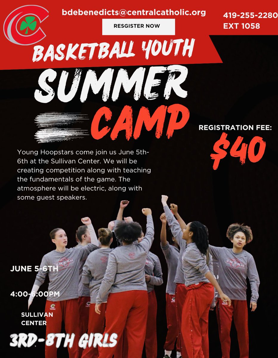 Clifton Hodges (@cliftonhodges10) on Twitter photo Come Join us this Summer June 5th-6th for another exciting summer camp. We focus on fundamentals, competition, and skill-work. Also there will be guest speakers to speak to all our campers. Looking forward to this great event. Go ☘️☘️☘️<a href="/LadyIrishBB/">CCHS Lady Irish Basketball</a> Come Join us this Summer June 5th-6th for another exciting summer camp. We focus on fundamentals, competition, and skill-work. Also there will be guest speakers to speak to all our campers. Looking forward to this great event. Go ☘️☘️☘️<a href="/LadyIrishBB/">CCHS Lady Irish Basketball</a>