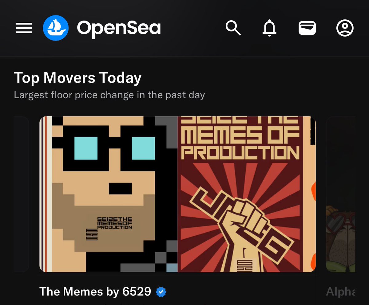 If you’re an artist now is the time to check out 6529 dot io and see what is being built by <a href="/punk6529/">6529</a> !

The community is very supportive and looking for pieces to mint into the memes :)