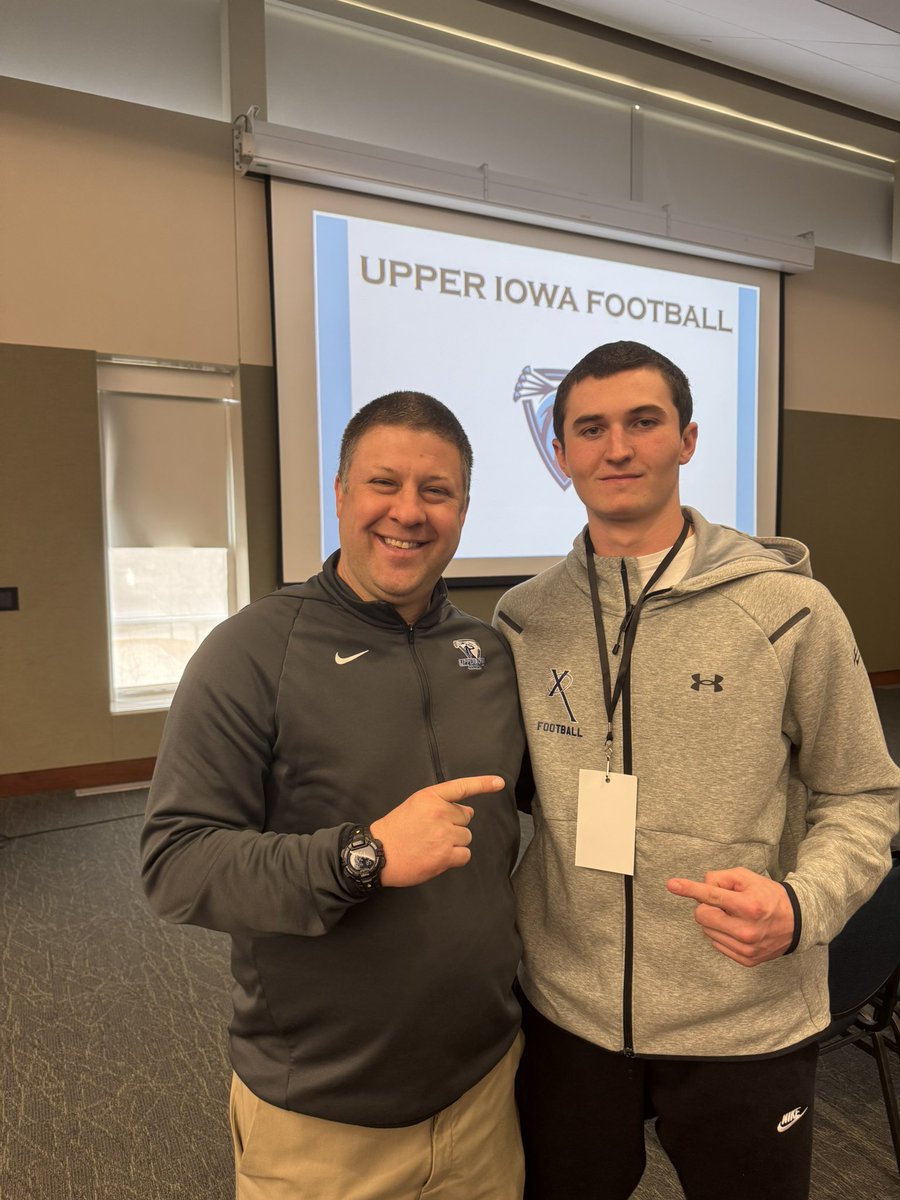 Carter Hoffmann (@carter45569744) on Twitter photo Thanks <a href="/CoachParling/">Heath Parling</a> and <a href="/rhettmizer5/">Rhett Mizer</a> for the invite! I had a great time at Upper Iowa today! <a href="/Upper_Iowa_FB/">Upper Iowa Football</a> Thanks <a href="/CoachParling/">Heath Parling</a> and <a href="/rhettmizer5/">Rhett Mizer</a> for the invite! I had a great time at Upper Iowa today! <a href="/Upper_Iowa_FB/">Upper Iowa Football</a>
