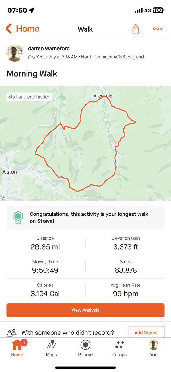 Darren Warneford (@darrenwarneford) on Twitter photo Brilliant day!!! perfect weather for Stu and I to get our record time - none of the wind /rain from previous years. Massive thank you to the brilliant volunteers @AllendaleChallenge #allendalechallenge2026 <a href="/MountainResqUK/">Mountain Rescue England and Wales</a>
looking forward to doing this again in 2026 Brilliant day!!! perfect weather for Stu and I to get our record time - none of the wind /rain from previous years. Massive thank you to the brilliant volunteers @AllendaleChallenge #allendalechallenge2026 <a href="/MountainResqUK/">Mountain Rescue England and Wales</a>
looking forward to doing this again in 2026