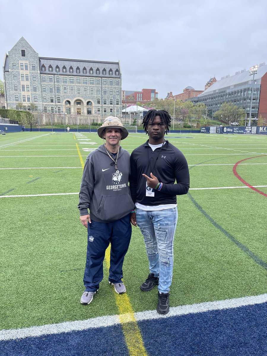 ZacharyPugh07's tweet image. Had a great day at Georgetown Junior Day! @CoachTreyHen @elite360recruit @coachwynn6 @SMRFootball