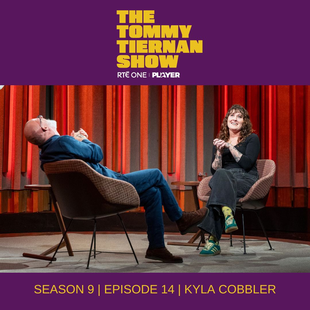Tommy’s second guest tonight is comedian Kyla Cobbler. Watch live now on <a href="/RTEOne/">RTÉ One</a> or stream on <a href="/RTEplayer/">RTÉ Player</a>: rte.ie/player/onnow
#TommyTiernanShow