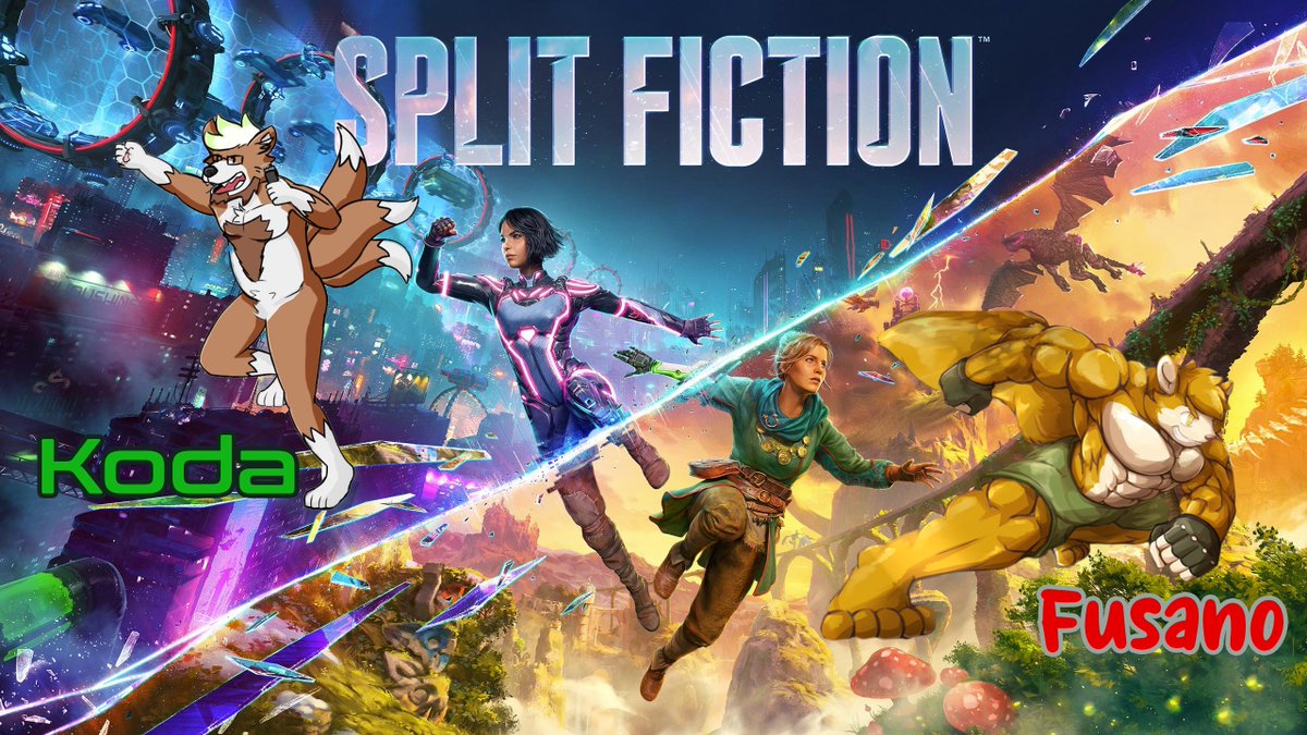 Alright, we're reaching the end of Split Fiction! Come watch @kodathebolf and I finish this twisting tale of wonder!

twitch.tv/fusano