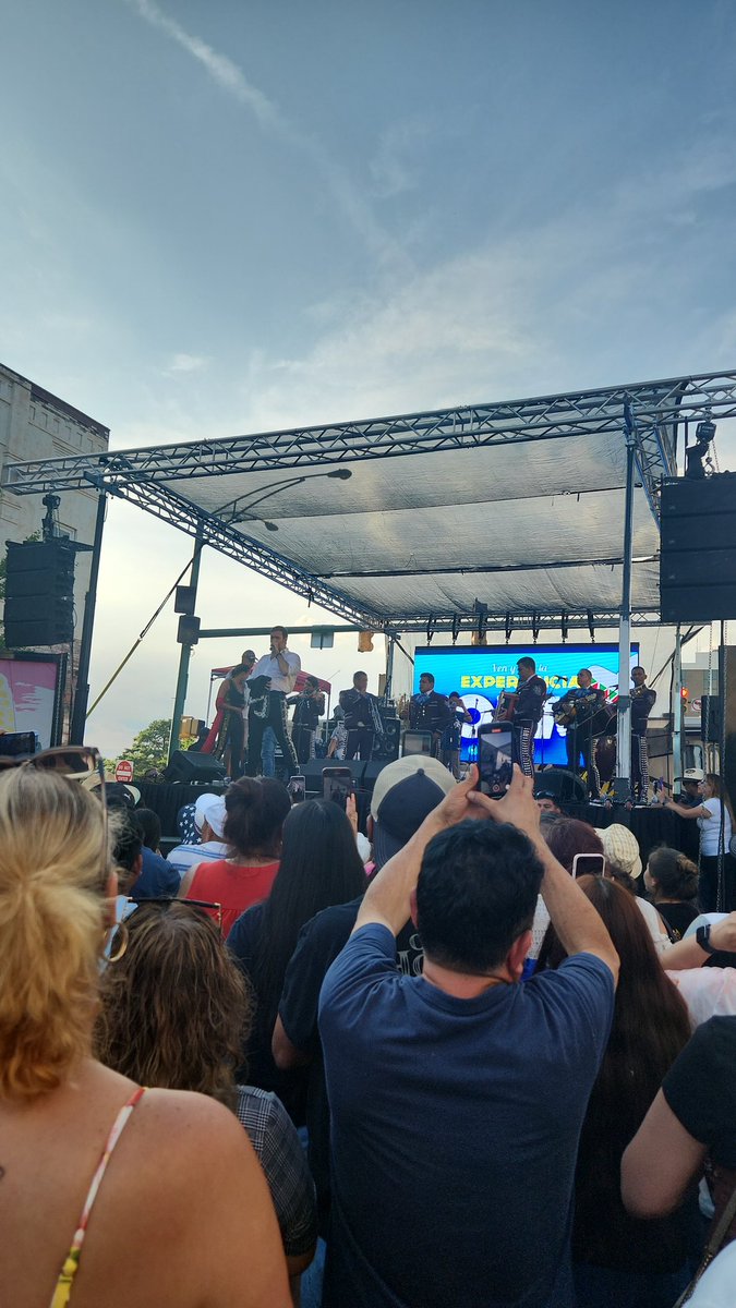 Celebrating #Hispanics in the #USA with this concert @ Monroe downtown in NC #CultureExperience #UnitingOurWorl