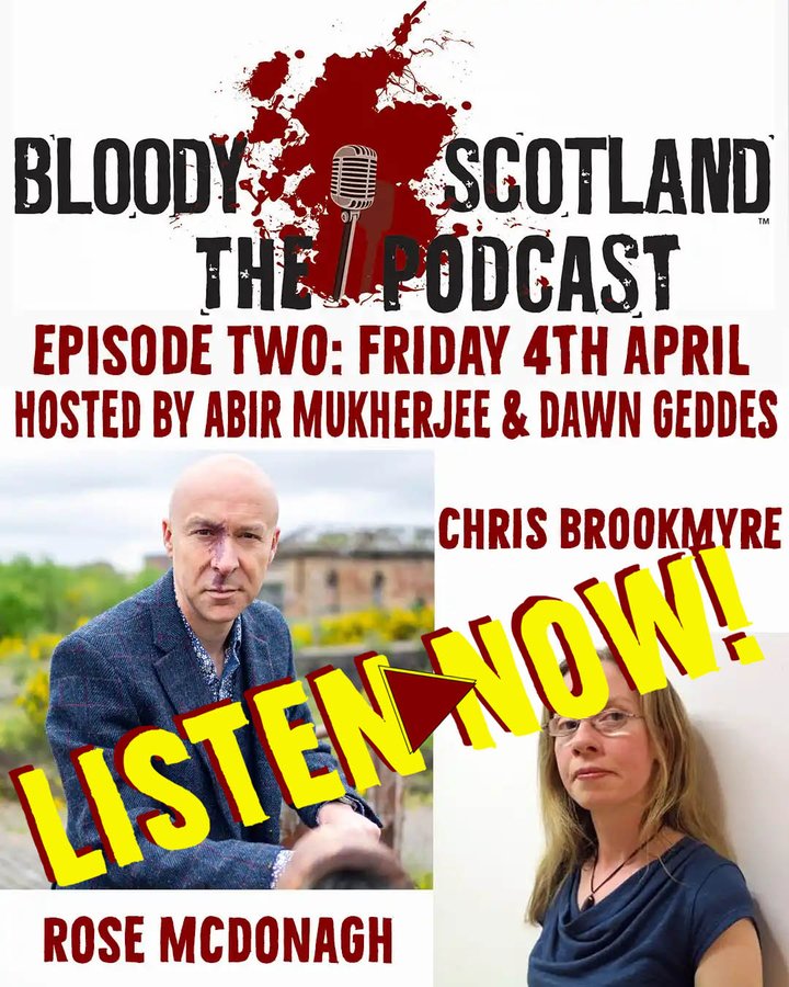 I really loved being interviewed on the new Bloody Scotland Podcast <a href="/BloodyScotland/">Bloody Scotland</a> talking about my debut novel One Came Back with <a href="/radiomukhers/">Abir Mukherjee</a> &amp; <a href="/dawnsgeddes/">Dawn Geddes</a>  (geni.us/OneCameBack)

Listen here: bloodyscotland.podbean.com