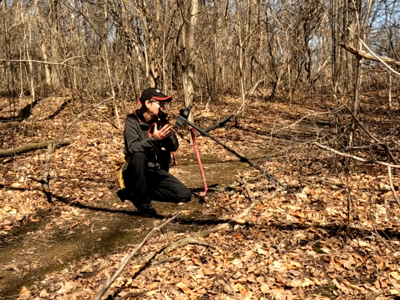 Me in the woods - I'm using the RADTEL RT12 radio. Sturdy, lightweight, transmission &amp; reception are great. The perfect inexpensive radio for your outdoor activities. Get yours: radtels.com/?ref=DIGGINGCA… .. Use my coupon code for 10% off: CANUCK

 #frs #hiking #outdoors