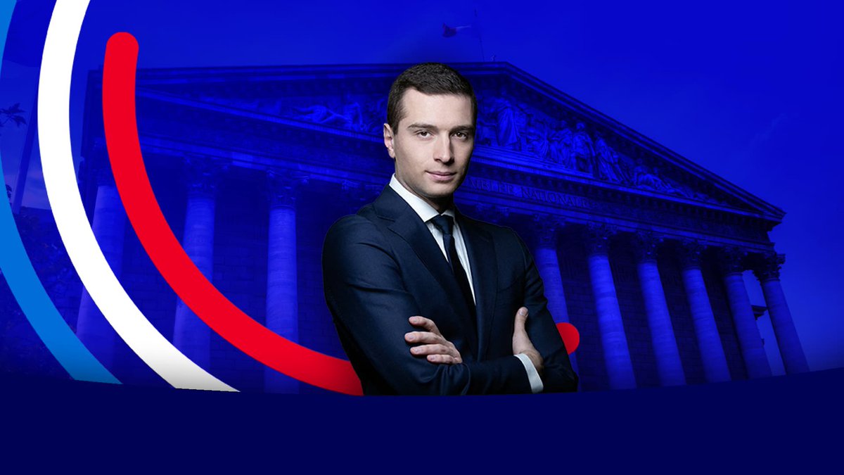 🇫🇷🗳️ FLASH | Jordan Bardella arrive EN TÊTE des intentions de vote pour l’élection PRÉSIDENTIELLE de 2027 avec 35,5 %, suivi de Gabriel Attal à 18 % et de Jean-Luc Mélenchon à 10,5 %. (Elabe)