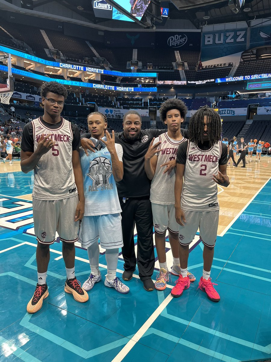 West Mecklenburg Athletics (@westmecksports) on Twitter photo Members Of The Boys Basketball Team With AD Lutz at the Spectrum Center for the CMS Hoops Challenge presented by <a href="/CMSAthletic1/">CMS ATHLETICS</a> #WeAre #TheWestMeck #WestMeckHoops Members Of The Boys Basketball Team With AD Lutz at the Spectrum Center for the CMS Hoops Challenge presented by <a href="/CMSAthletic1/">CMS ATHLETICS</a> #WeAre #TheWestMeck #WestMeckHoops