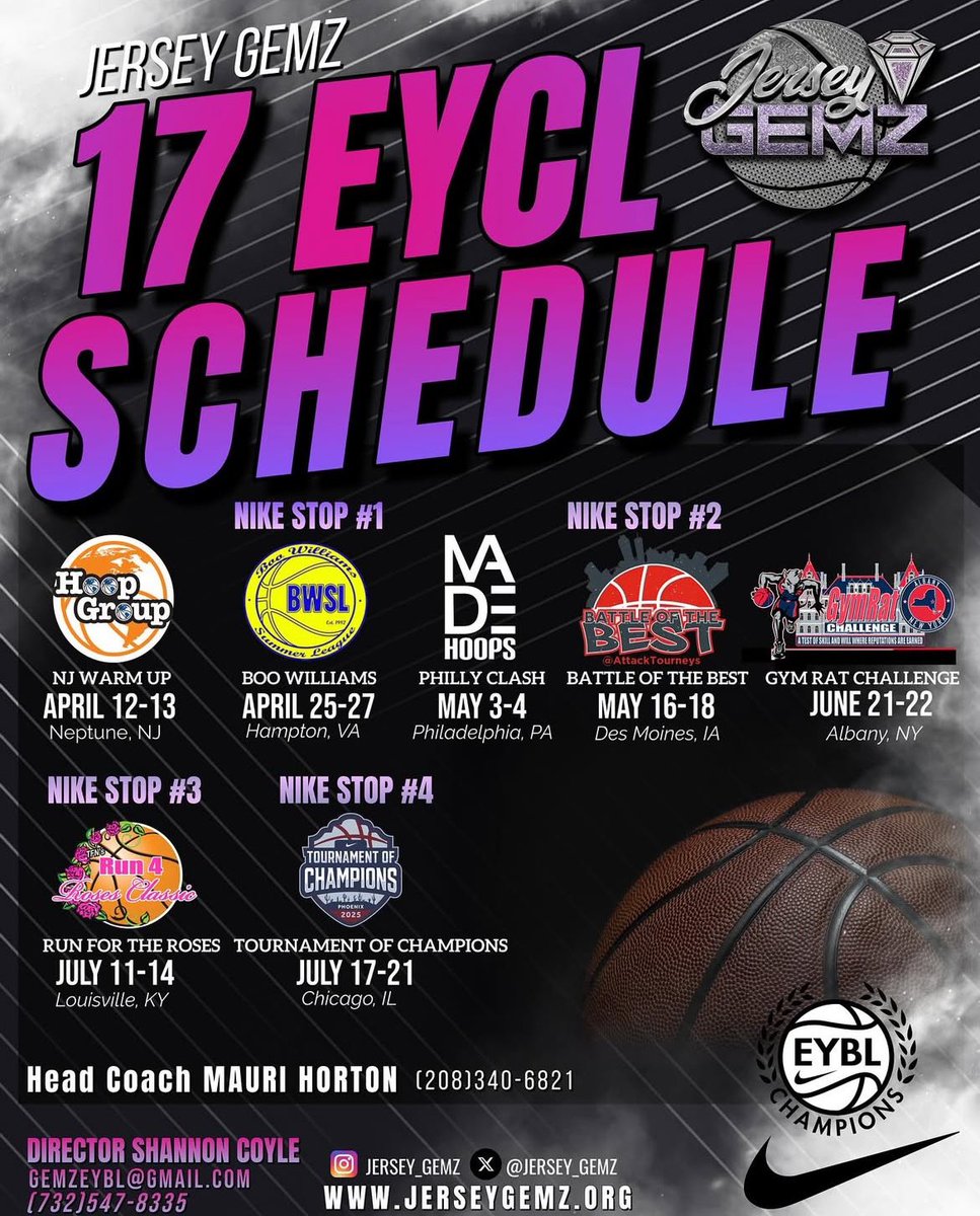 Here is my upcoming AAU schedule!!
<a href="/Jersey_gemz/">Jersey Gemz</a>